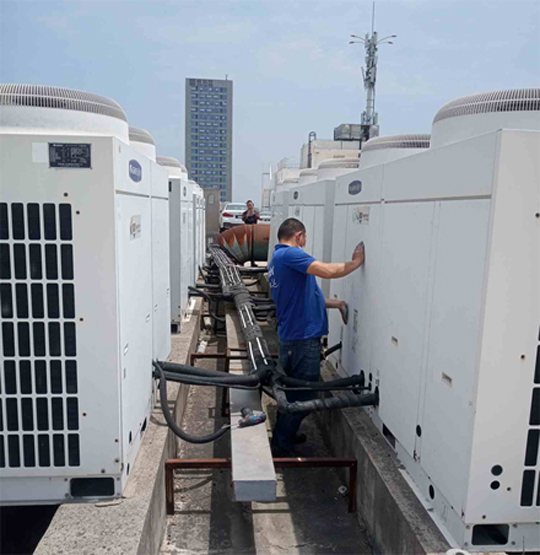 昌都中央空调制热和不制冷系统维修方法